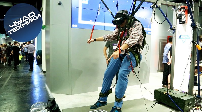 VR-симулятор парашюта на Gamescom 2016
