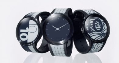 Обзор умных гибких часов Sony FES Watch U | источник: first-flight.sony.com
