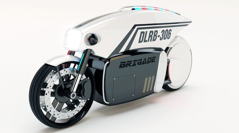 Мотоцикл с автопилотом Brigade