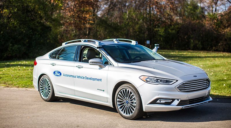 Беспилотный Ford Fusion