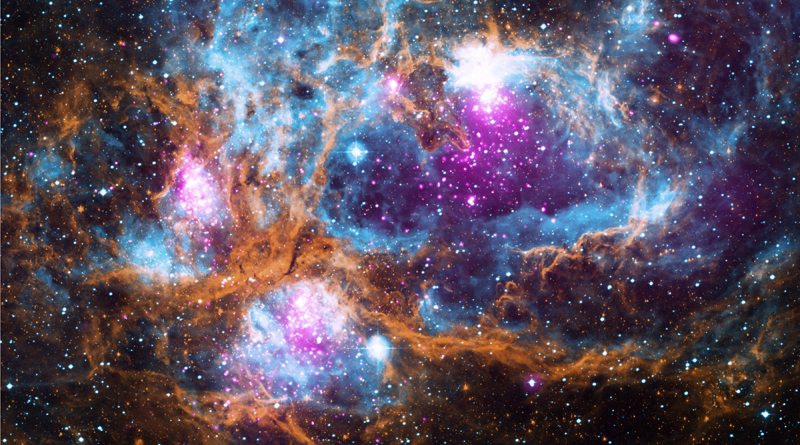 NGC 6357 Космическая страна чудес