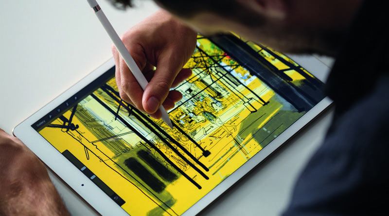 Apple iPad Pro 12.9 и Apple Pencil