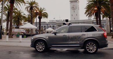 Беспилотное такси Volvo Uber