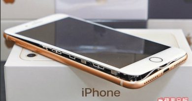 здувшаяся батарея iPhone 8 Plus | Фото: diepresse.com