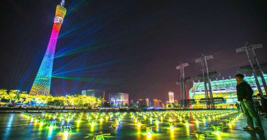 Шоу дронов | Фото: newsgd.com