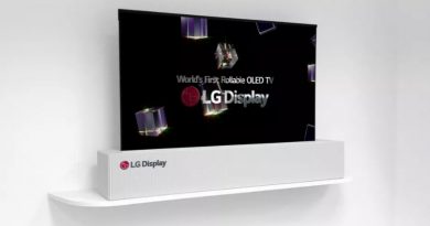 Гибкий телевизор LG | Фото: LG