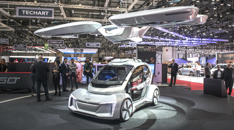 Летающая Audi | Фото: aolcdn.com