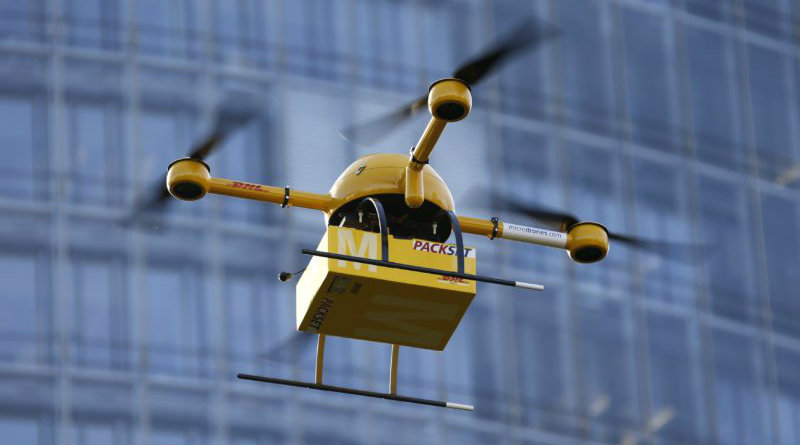 Дрон | Фото: DHL