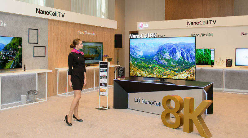 LG 8K телевизор