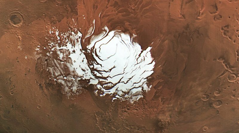 Лед на Марсе | Фото: zelenyikot