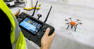 Беспилотник на заводе Ford | Фото: Ford