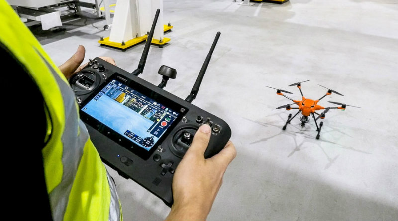 Беспилотник на заводе Ford | Фото: Ford