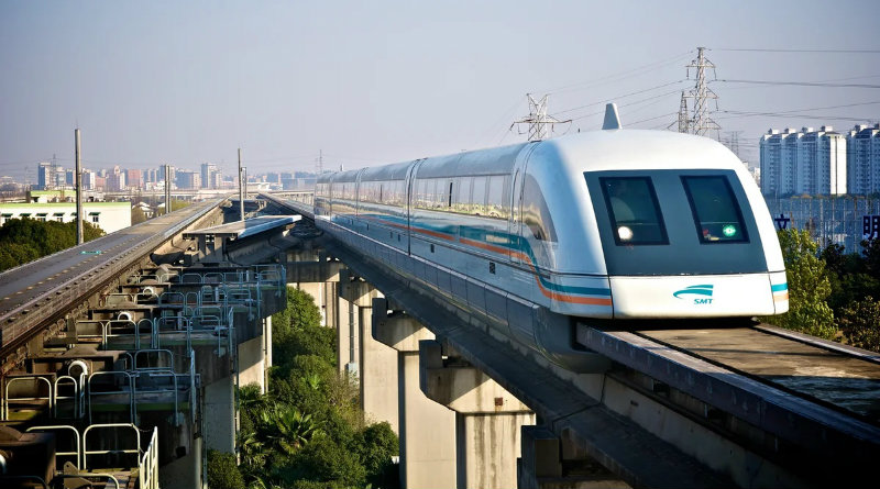 Шанхайский маглев | Фото: yandex