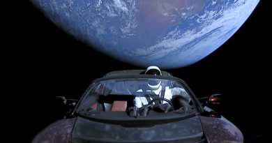 Tesla в космосе | Фото: aolcdn.com