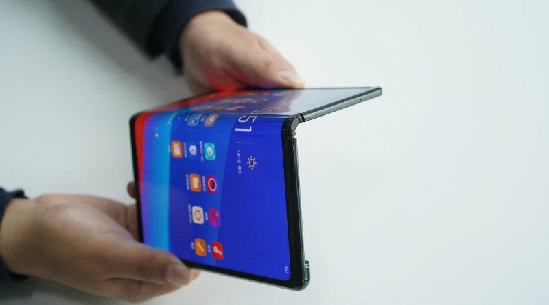 Складной смартфон Oppo