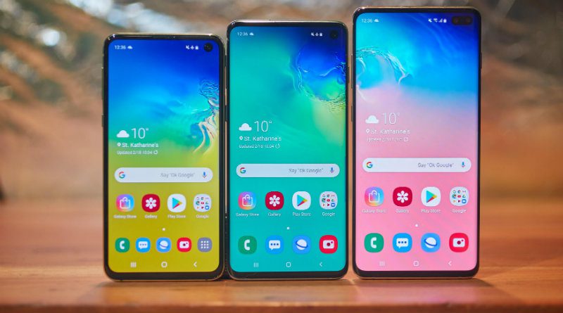 Линейка Galaxy S10 | Фото: CNET