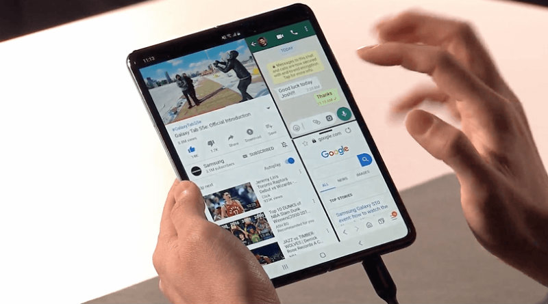Samsung Galaxy Fold | Фото: fonpit.de