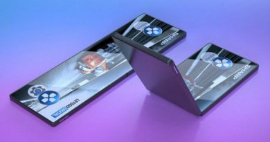 Гибкий смартфон Sharp