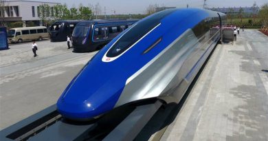 Поезд на магнитной подушке | Фото: xinhuanet