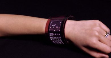 Гибкие часы | Фото: electronicsweekly