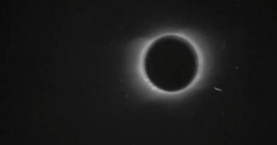 Первый в мире видеролик с солнечным затмением