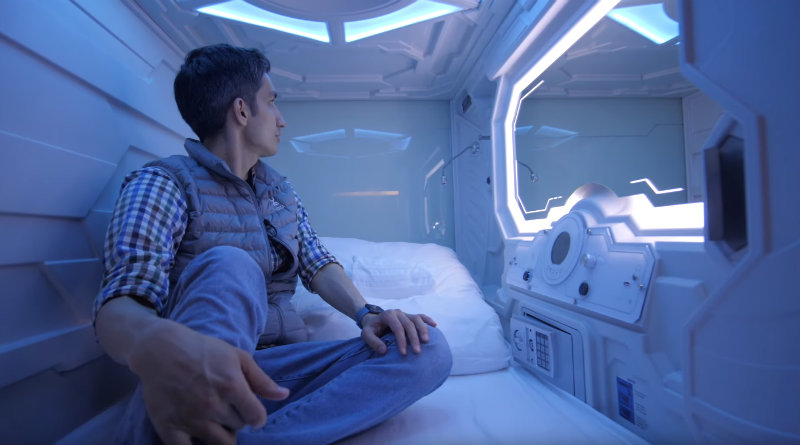 Капсульный отель | Фото: chudo.tech