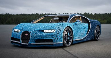 Bugatti Chiron из Lego