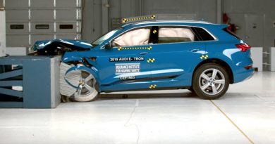 Краш-тест Audi E-Tron | Фото: carbuzz
