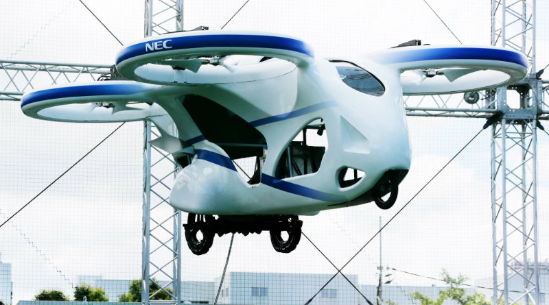 Летающий автомобиль NEC | Фото: ctvnews