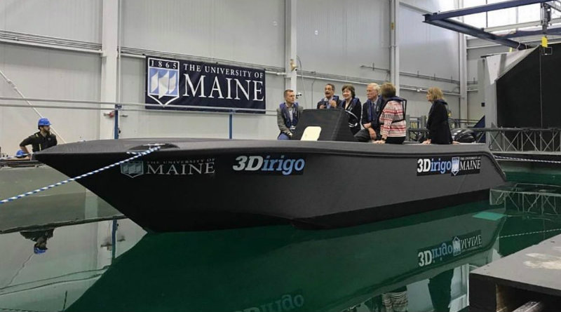 Лодка из 3D-принтера | Фото: soundingsonline