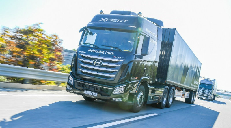 Беспилотная автоколонна