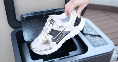 Машина, которая стирает и сушит обувь за 30 минут